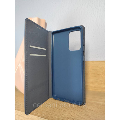 Чехол для Samsung A52 Книжка-синяя