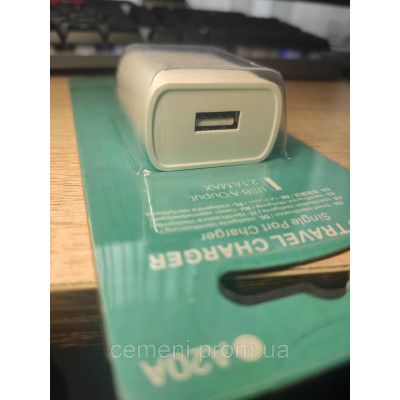 Блок питания (сетевое зарядное устройство) Borofone A20A без кабеля