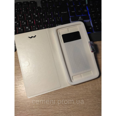 Универсальный чехол-книжка для смартфонов 5.5