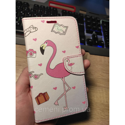 Универсальный чехол-книжка для смартфонов 5.5