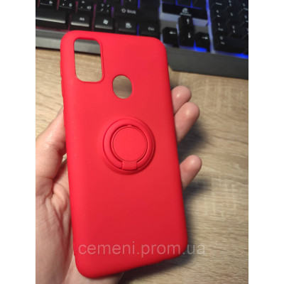 Чехол с кольцом для Samsung Galaxy M21 — ударопрочный защитный чехол