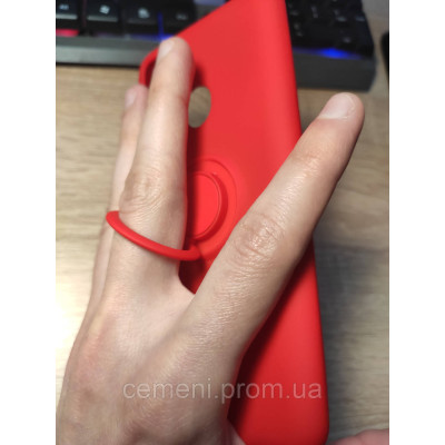 Чехол с кольцом для Samsung Galaxy M21 — ударопрочный защитный чехол