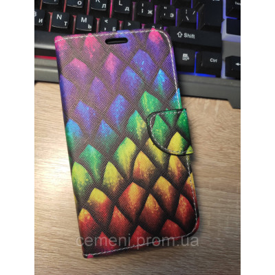 Универсальный чехол-книжка для смартфонов 5.5