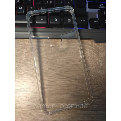 Универсальный прозрачный чехол для смартфонов 6.3–6.5 дюймов, силиконовый, с универсальными отверстиями