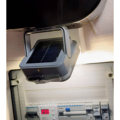 Фонарь Power Bank светодиодный с магнитом, солнечной панелью
