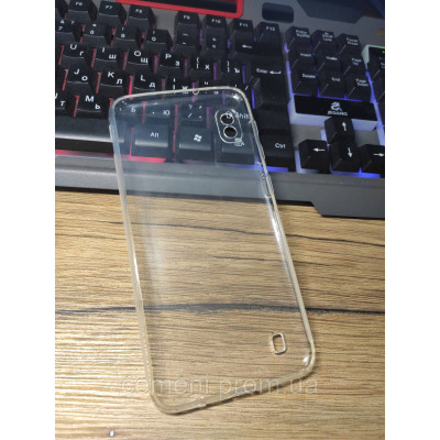 Чехол для Samsung Galaxy A10 / M10 силиконовый защитный, прозрачный
