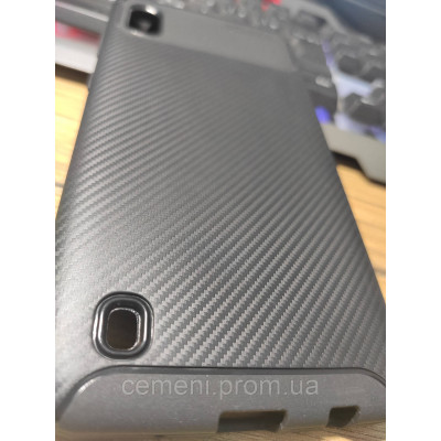 Чехол для Samsung Galaxy A10 / M10 силиконовый защитный карбон