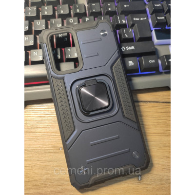 Чехол для Samsung A52 - усилиные борта, кольцо подставка