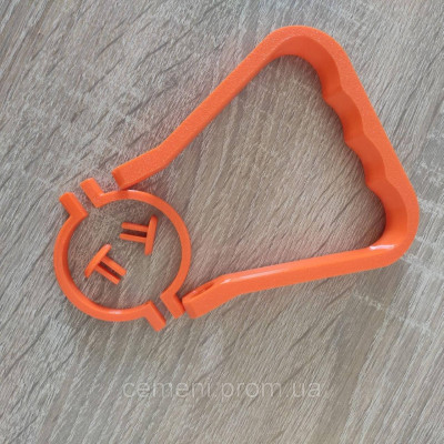 Ручка для переноса баклажек 5–6 л (45 мм), PETG | Удобная ручка для воды | 3D-печать | Оранжевая